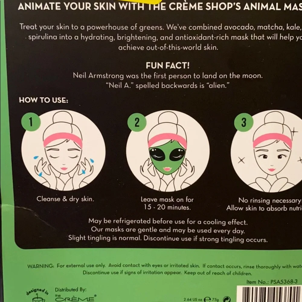 ~The Creme Shop~ Power Up Skin Face Masks